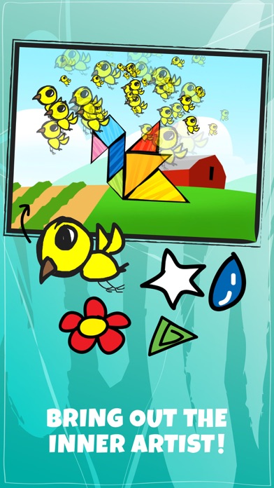 How to cancel & delete Kids Doodle & Discover: Birds, Cartoon Tangram Building Blocks from iphone & ipad 4