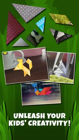 Game screenshot Kids Learning Puzzles: Wild Animals, K12 Tangram hack
