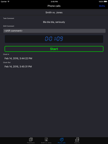 Screenshot #5 for iPunchclock