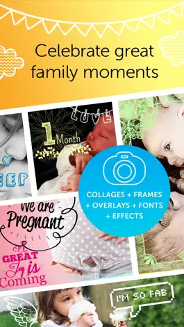 Game screenshot Baby Photo Editor FREE - Pregnancy & Baby Milestone pics mod apk