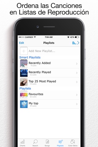 iMusic - Mp3 Music Player & Playlist Manager & Unlimited Media Streamer screenshot 4