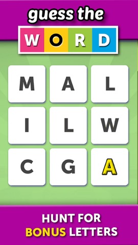 AAA WordMania - Guess the Word! Find the Hidden Words Brain Puzzle Gameのおすすめ画像2