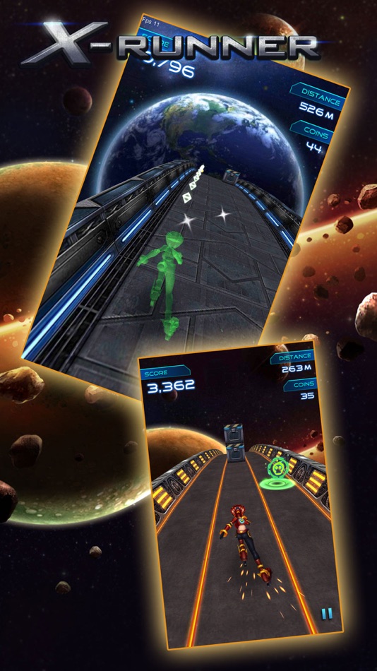 #2. X-Runner (iOS) 由: DROIDHEN LIMITED