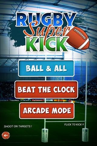 Rugby Super Kicks Free : The football league screenshot 2