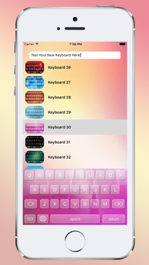 Keyboard Themes Plus - Stylish Keypad Skin with Colorful Bac(圖3)-速報App