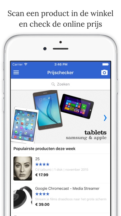 Prijschecker voor Bol.com app screenshot