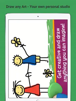 Game screenshot Draw Art-Kids Free apk