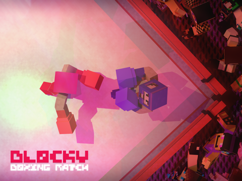 Screenshot #4 pour Blocky Boxing Match 3D - Endless Survival Craft Game (Free Edition)