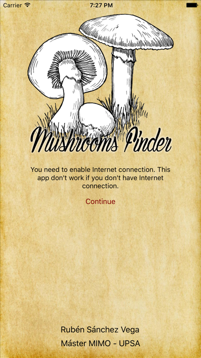 Screenshot #1 pour MushroomsFindr
