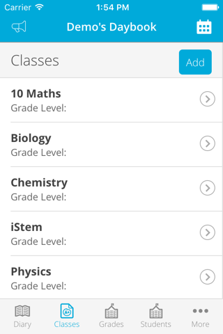 Daybook Teacher screenshot 3