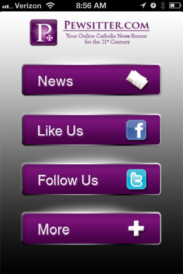 Pewsitter Catholic News App screenshot 2