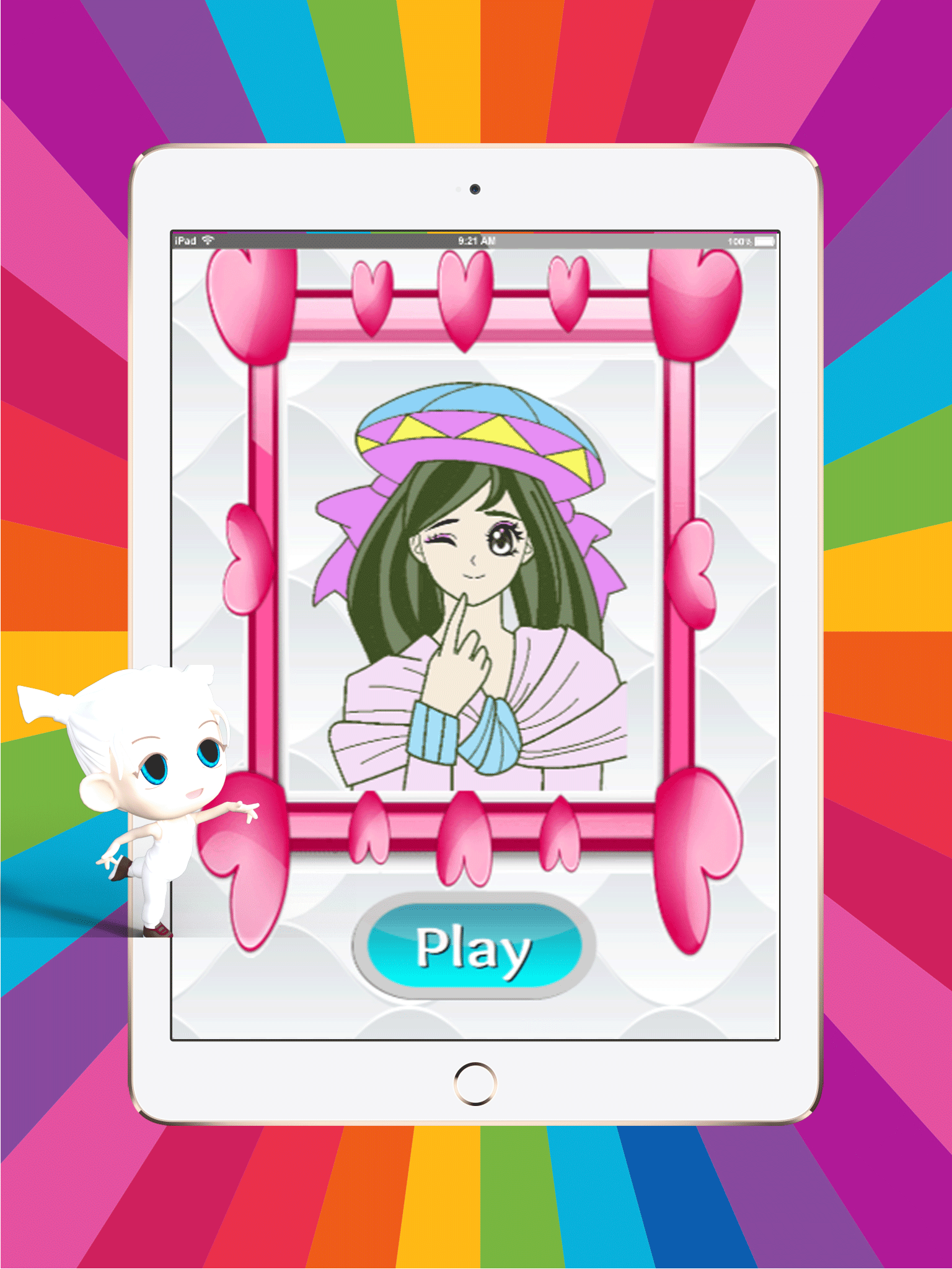 Fairy Princess Coloring Book Album For Kids screenshot 5