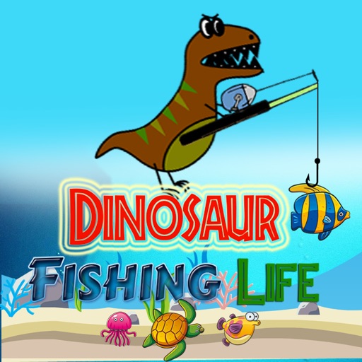 Dinosaur Fishing Game icon