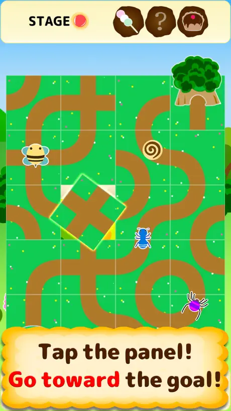 ARI KURU : Clu Clu Puzzle of Chip, the ant