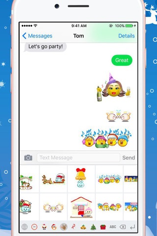 Christmas Gif Keyboard Pro - Fully Animated Emoji for Christmas screenshot 3