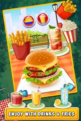 Game screenshot Burger Maker-Free Fast Food Cooking and Restaurant Manager Game for Kids,Boys & Girls hack