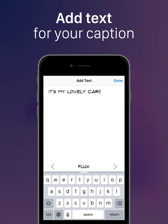Screenshot #5 pour Captioned - Add Text to Photos Quickly