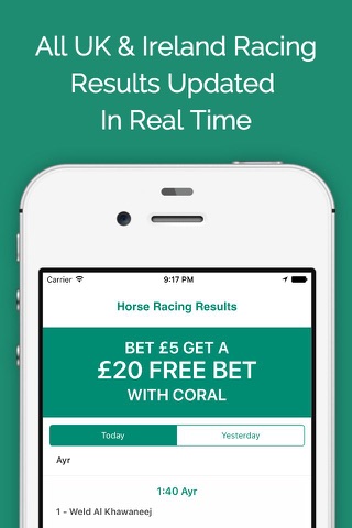 Horse Racing Results UK & Ireland screenshot 2