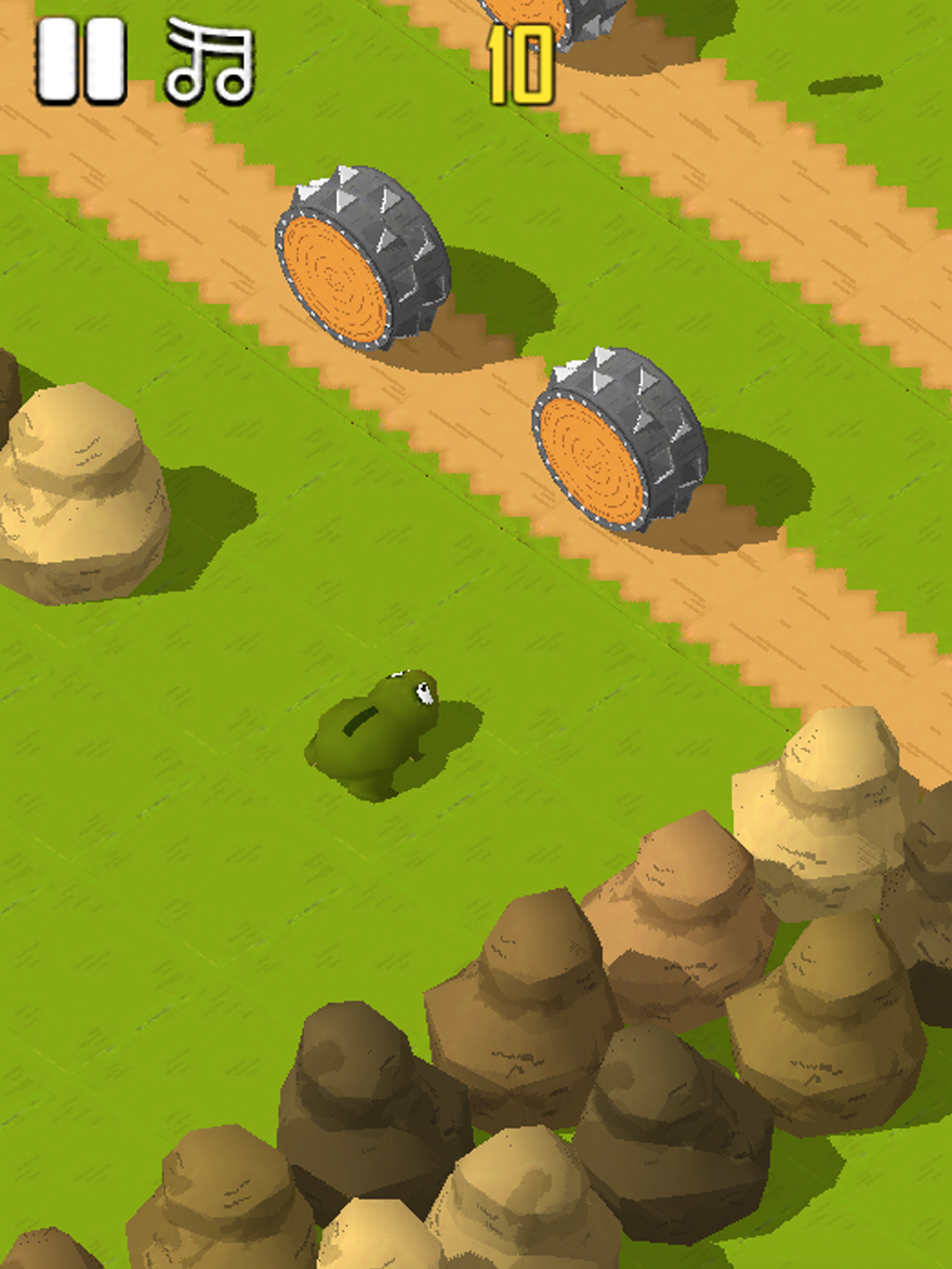 Crazy Frog Jumping - Cross The Road New Challenge screenshot 8