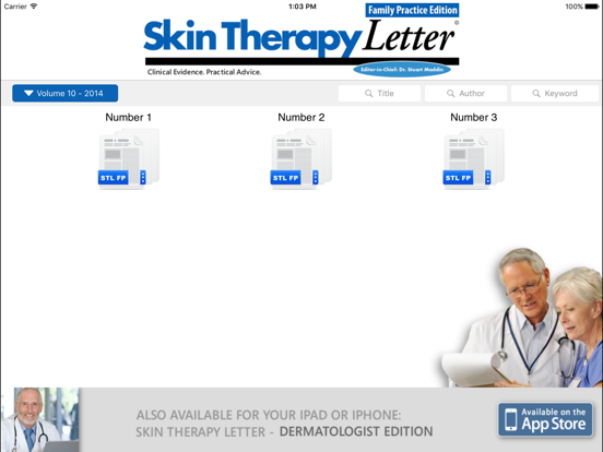 Screenshot #4 pour Skin Therapy Letter - Family Practice Edition