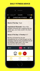 Christian Fitness: 30 Daily Challenges screenshot