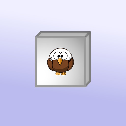 Myopic eagle icon