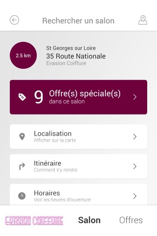 Evasion Coiffure screenshot 1