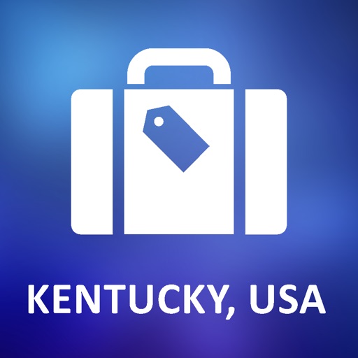 Kentucky, USA Detailed Offline Map