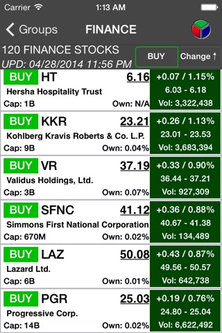 StockRank Value Stocks Trading screenshot 3