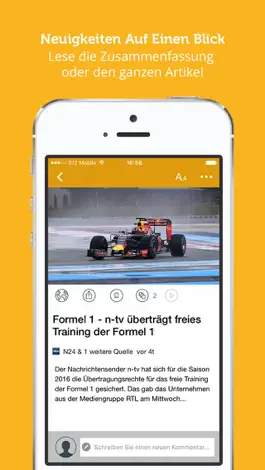 Game screenshot Sportnachrichten - Fußball, Bundesliga, Formel 1, Boxen, Tennis, Handball & Basketball hack