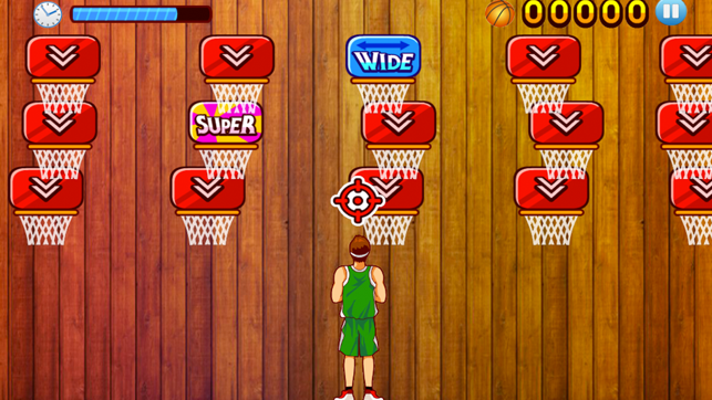 Slam Dunk Basketball - Basketball Tosses Arcade and Free Gam(圖2)-速報App