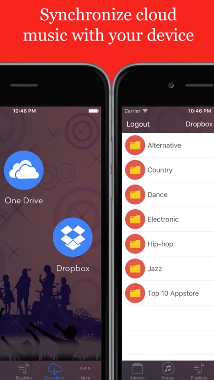 M-Cloud Player - Free Music for Cloud Platforms