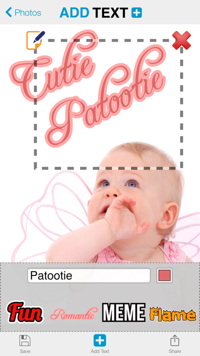 Screenshot #1 pour AddText - to your photos
