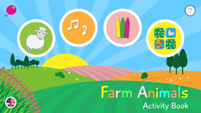 Farm Animals - Activity Book Screenshot