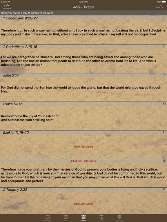 Scriptory iPad screenshot 4 - Reference app