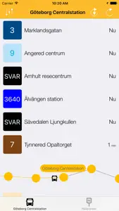 Nästa Avgång screenshot #1 for iPhone