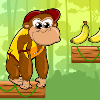 gorilla banana jungle jump kong lite