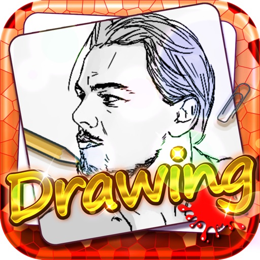 Drawing Desk Celebrity : Draw and Paint to Superstar Coloring Book icon