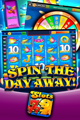 Fish Slots Of Big Jackpot - casino gold bonuses with blackjack roulette in las vegas screenshot 4