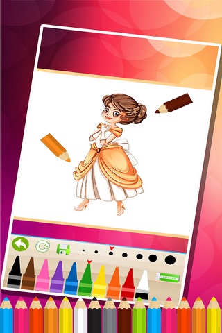 Princess Coloring Pages -  Painting Games for Kids screenshot 4