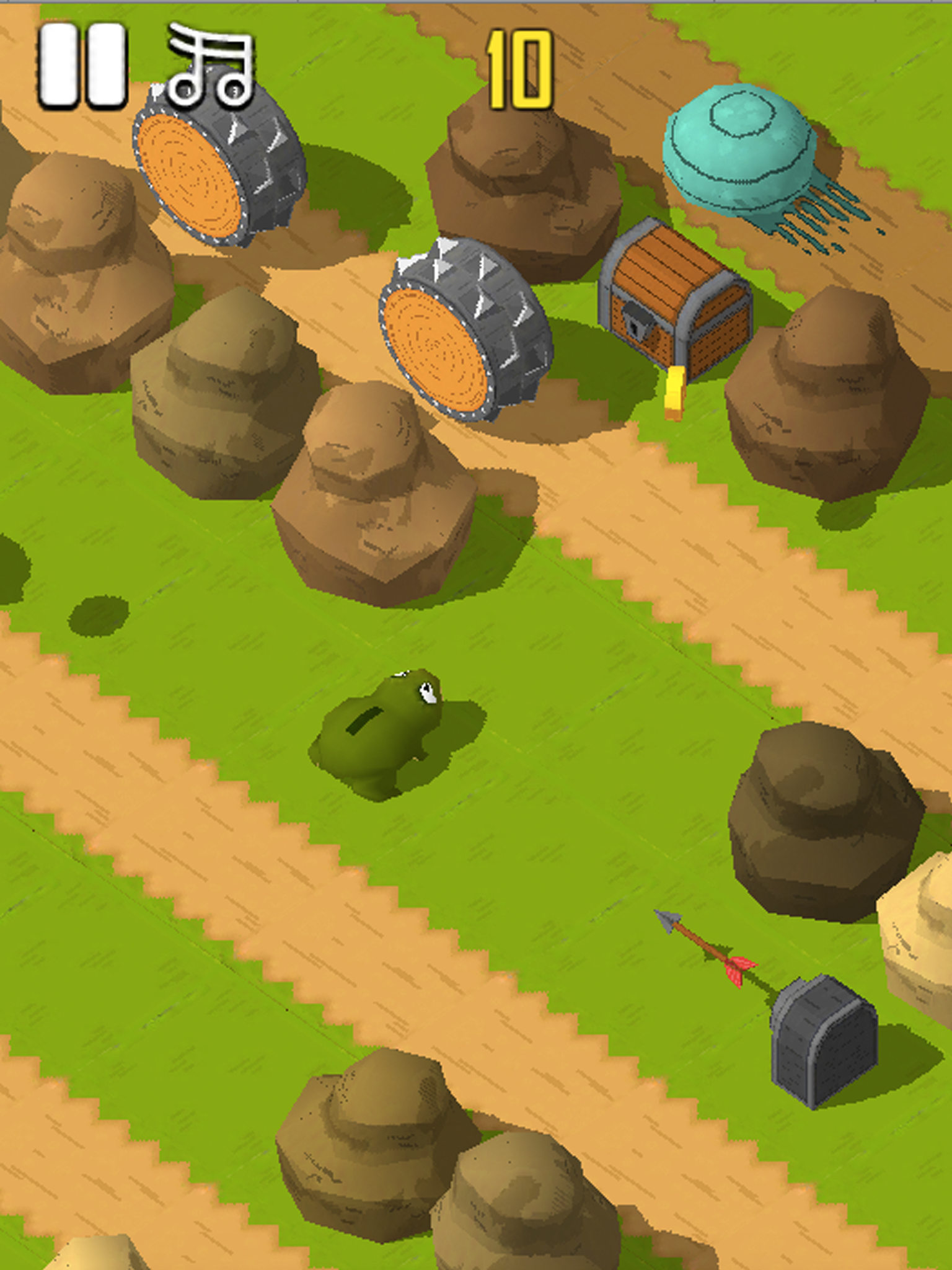 Crazy Frog Jumping - Cross The Road New Challenge screenshot 7