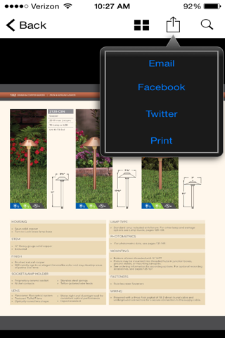 Vista Professional Landscape Lighting Catalog screenshot 3