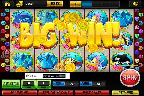 Super Gold Fish Slots - Play & Win Real Vegas Casino Slot Machines! screenshot 2