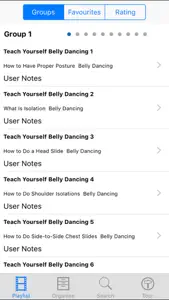 Teach Yourself Belly Dancing screenshot #2 for iPhone