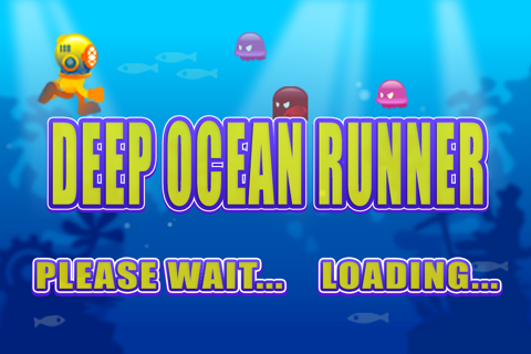 Deep Ocean Runner At The Ground Of The Deep Sea - náhled