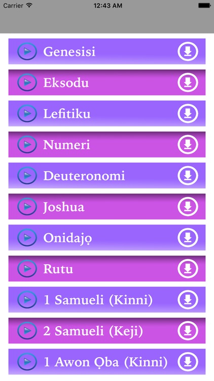 Yoruba Audio Bible
