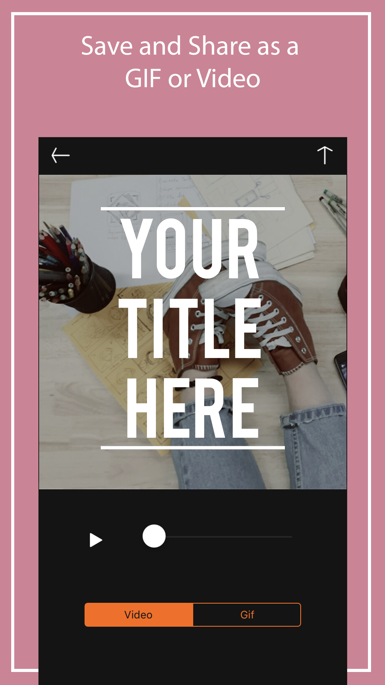 TitleUp - Easily Add Animated Texts to Videos screenshot 5