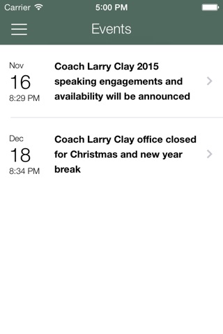 Coach Larry Clay screenshot 2