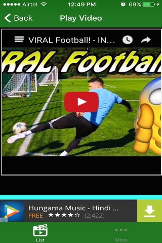 Football Video - Free screenshot 3