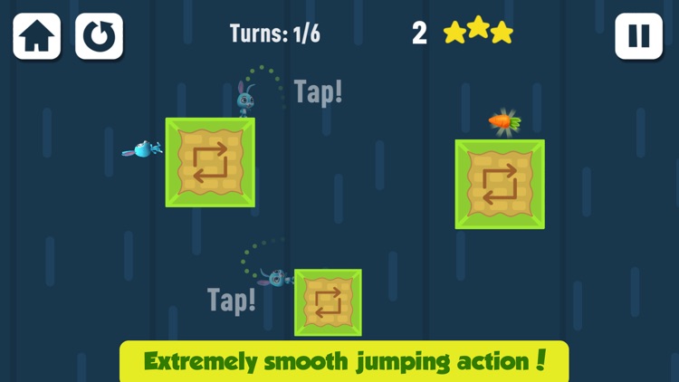 Jump Bunny Jump - Fun Brain-Training Puzzle Platformer screenshot-3